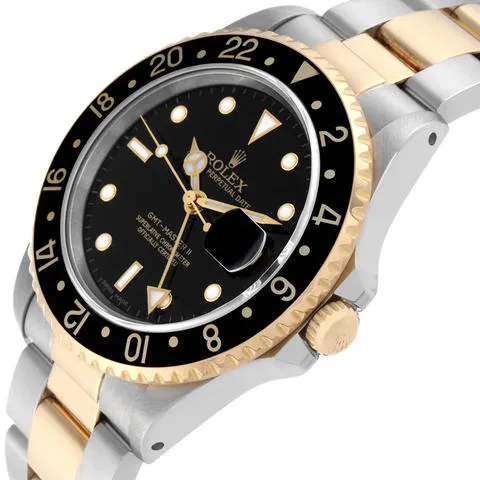 Rolex GMT-Master II 16713 40mm Stainless steel Black 6