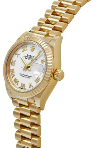 Rolex Lady-Datejust 279178 28mm Yellow gold White 1