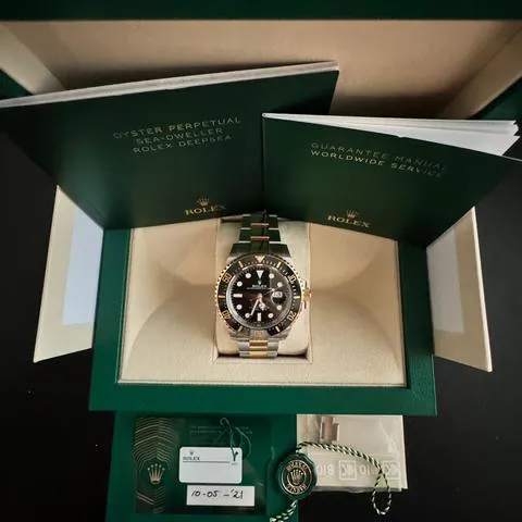 Rolex Sea-Dweller 126603 43mm Yellow gold and Stainless steel Black