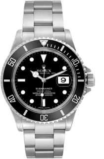 Rolex Submariner 16610 Stainless steel Black