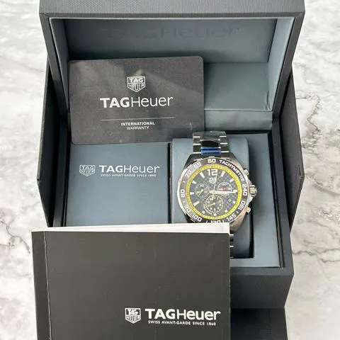 TAG Heuer Formula 1 Quartz CAZ101AC 43mm Stainless steel Black 5