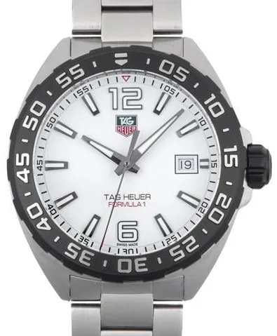 TAG Heuer Formula 1 Quartz WAZ1111.BA0875 41mm Stainless steel White