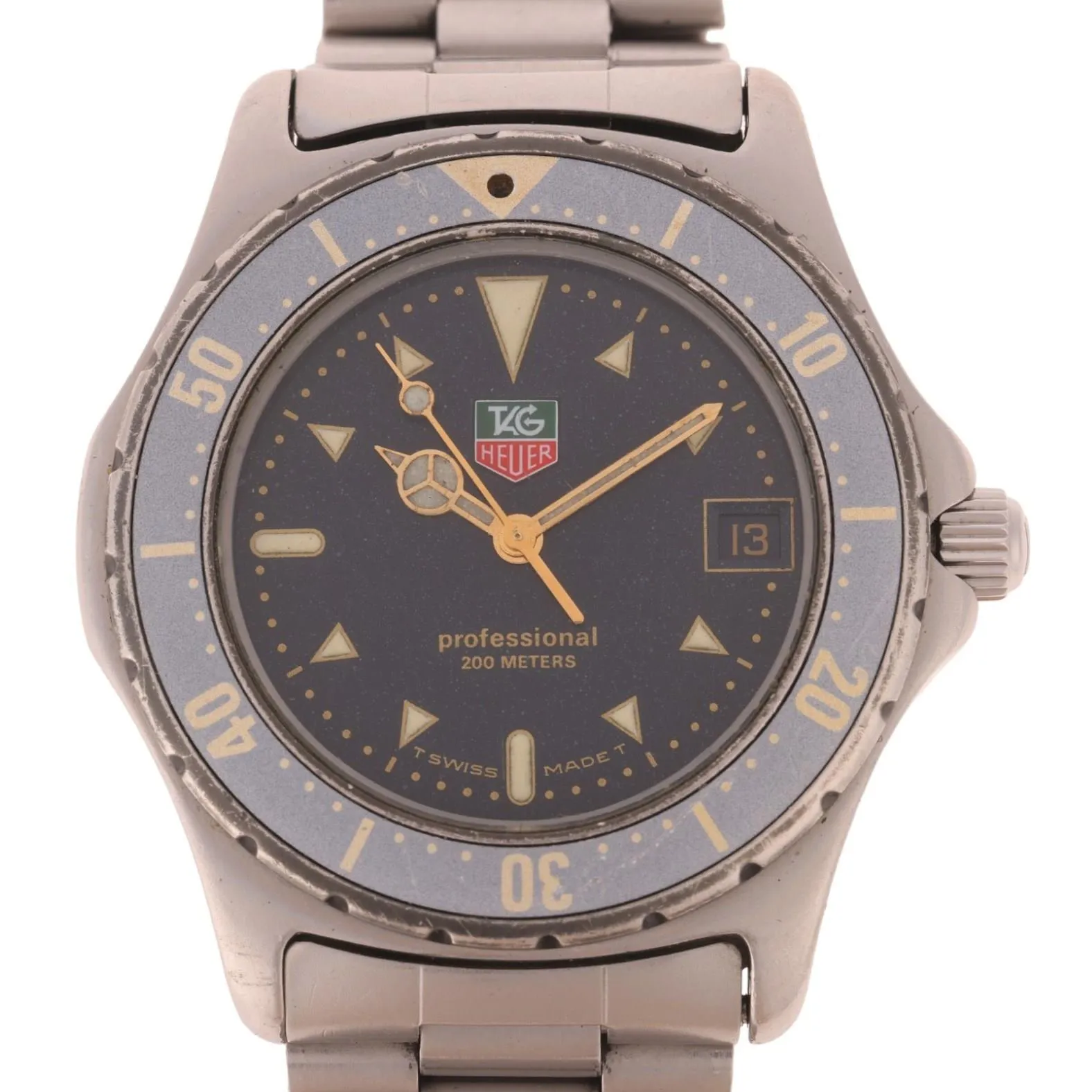 TAG Heuer Professional 972.606 36mm Stainless steel Black