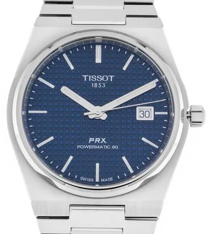 Tissot PRX T137.407.11.041.00 39.5mm Stainless steel Blue