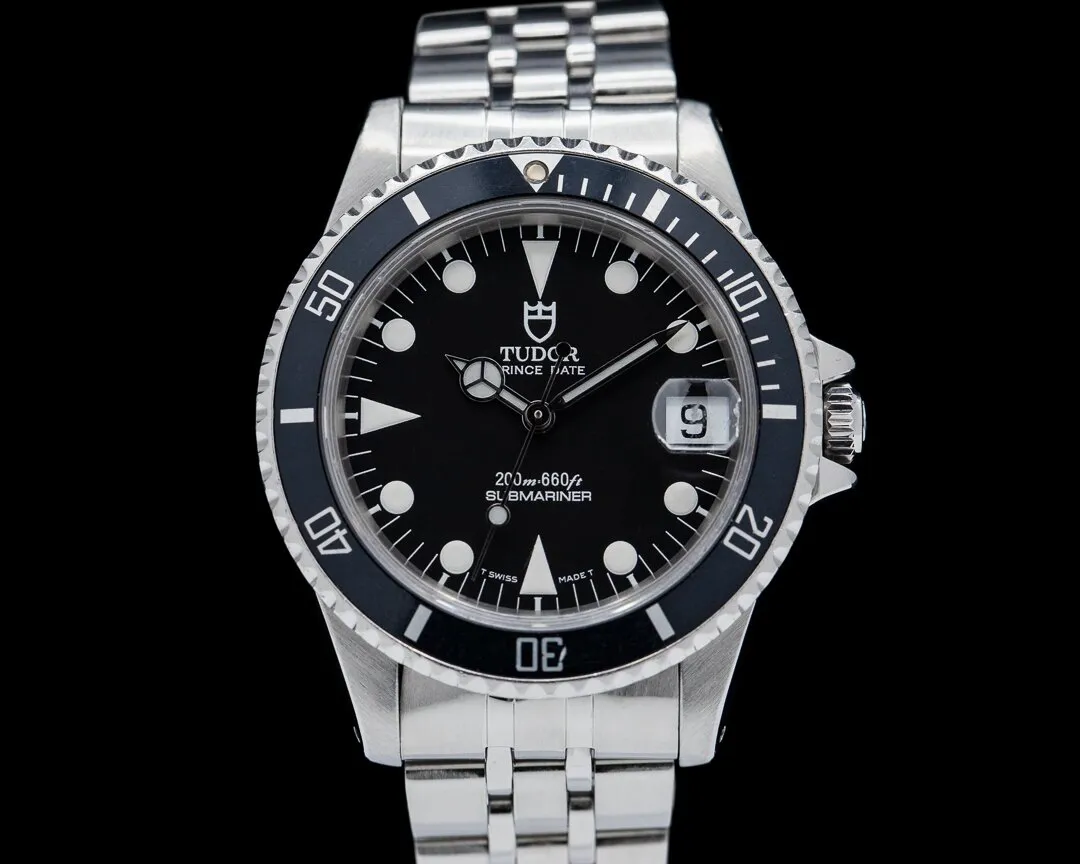 Tudor Submariner 75090 36mm Stainless steel Black