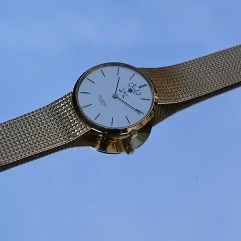 Universal Genève 33mm Yellow gold Silver 3