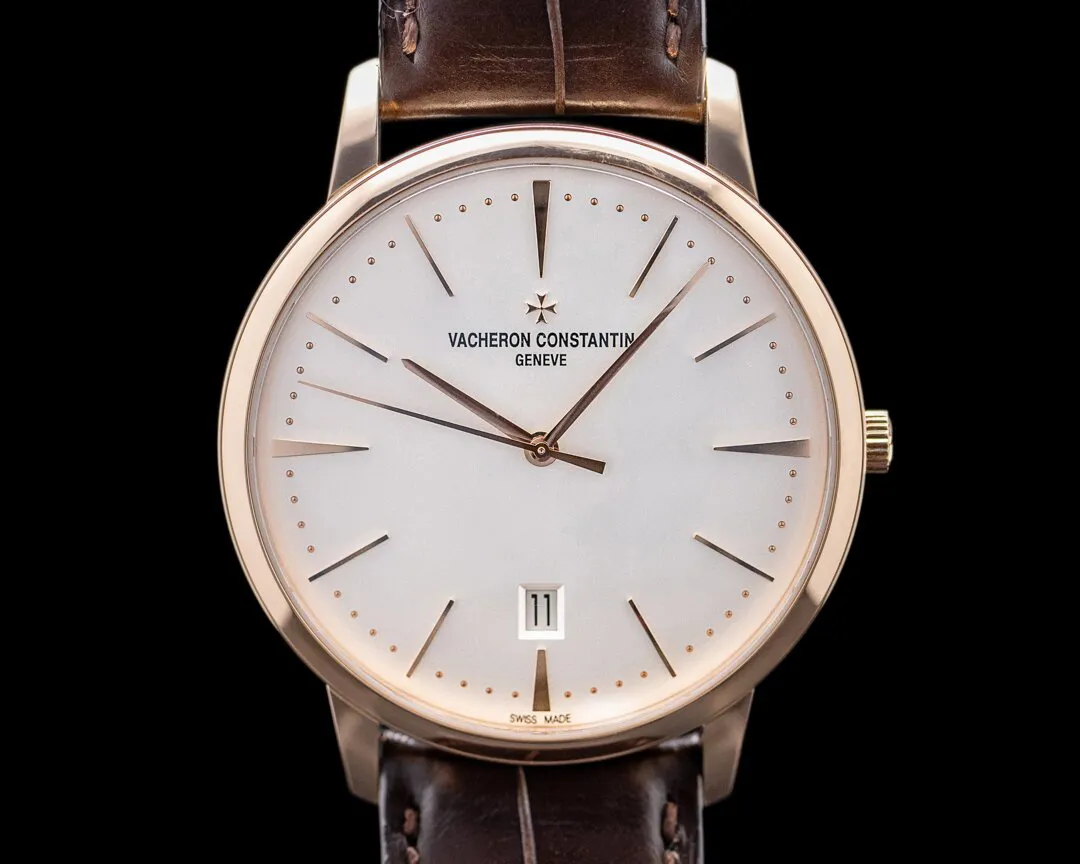 Vacheron Constantin Patrimony 85180/000r-9248 40mm Rose gold Silver