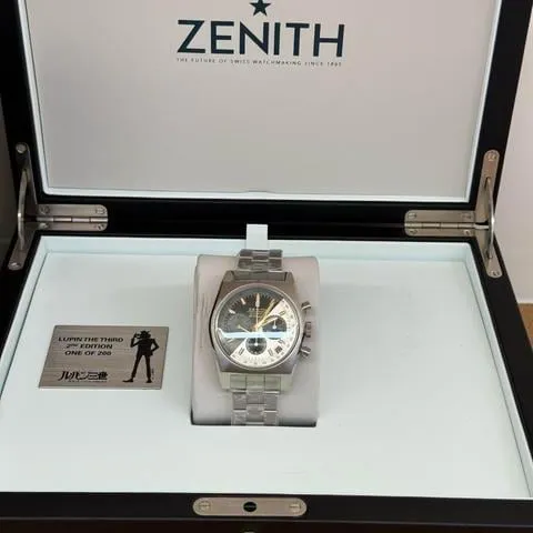 Zenith Revival 95.L384.400/50.M384 37mm Titanium Multi-color