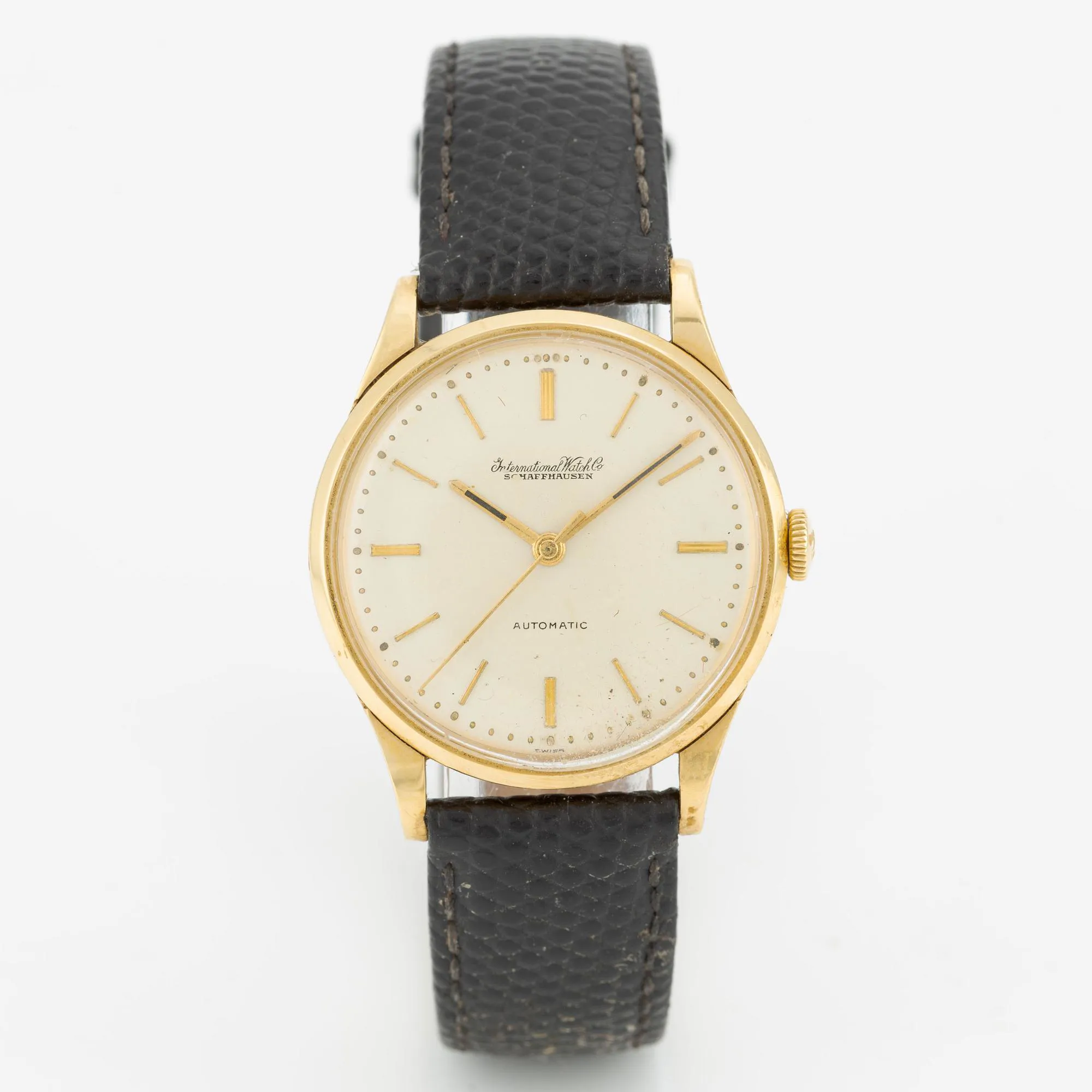 IWC 34mm 18k yellow gold