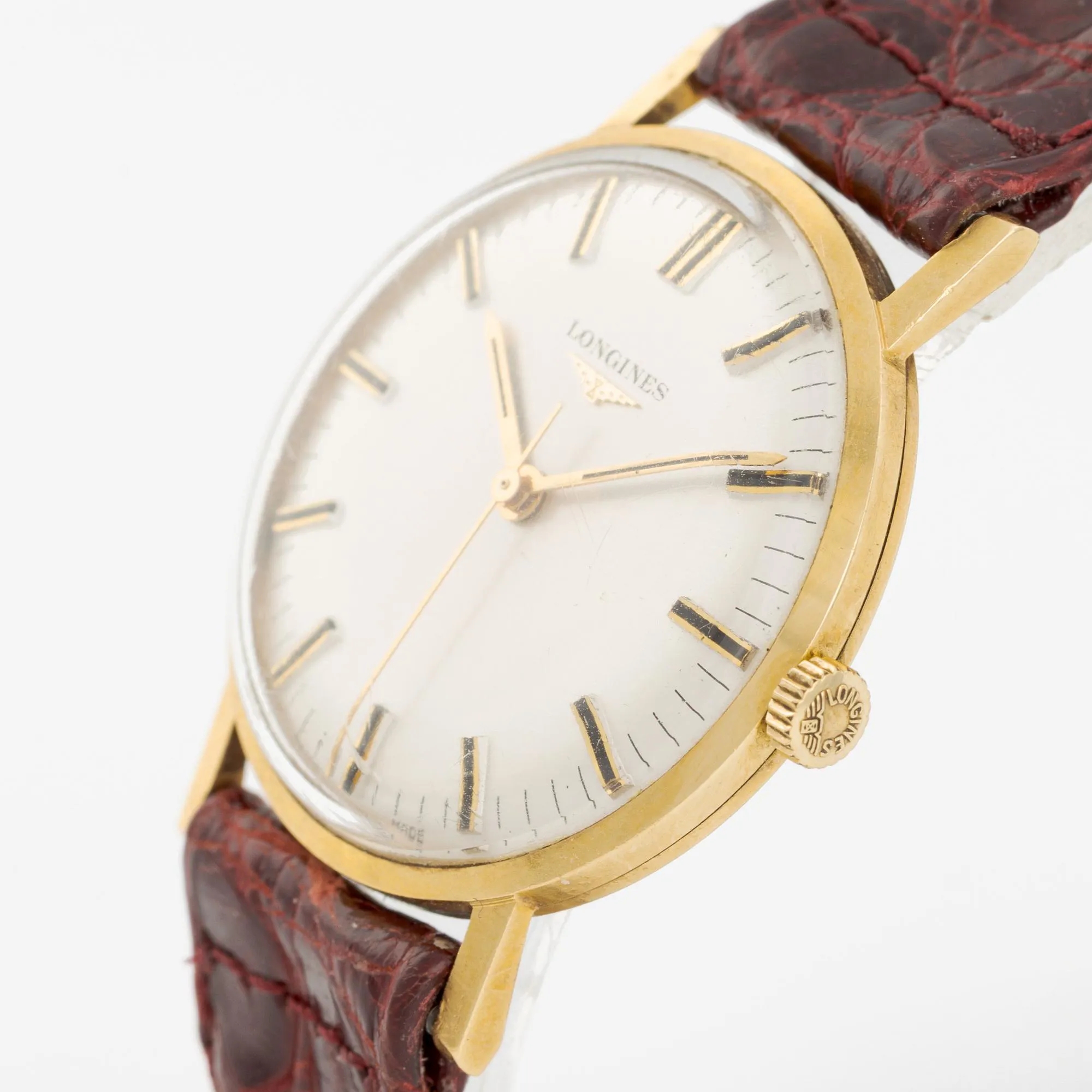 Longines 34mm 18k yellow gold 1