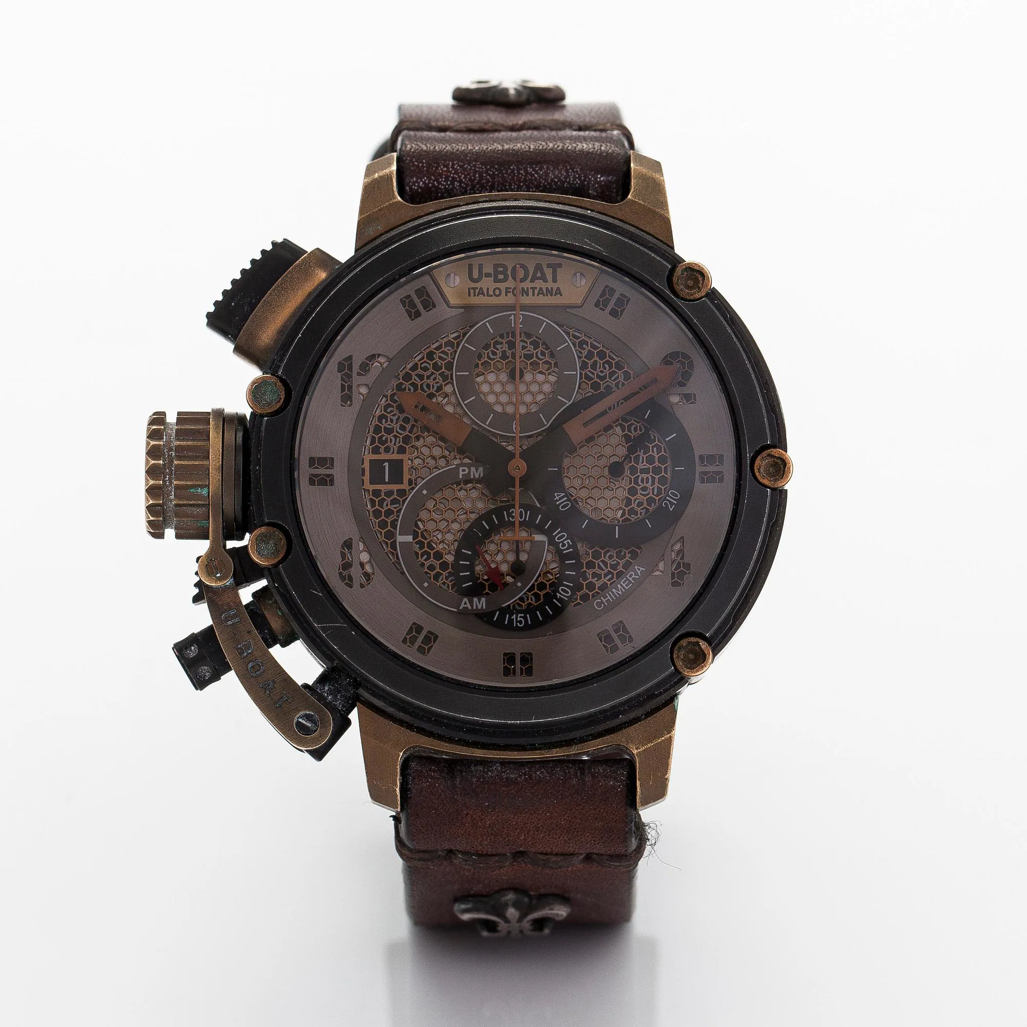 U-Boat Chimera 8098 46mm Bronze and Stainless steel Brown