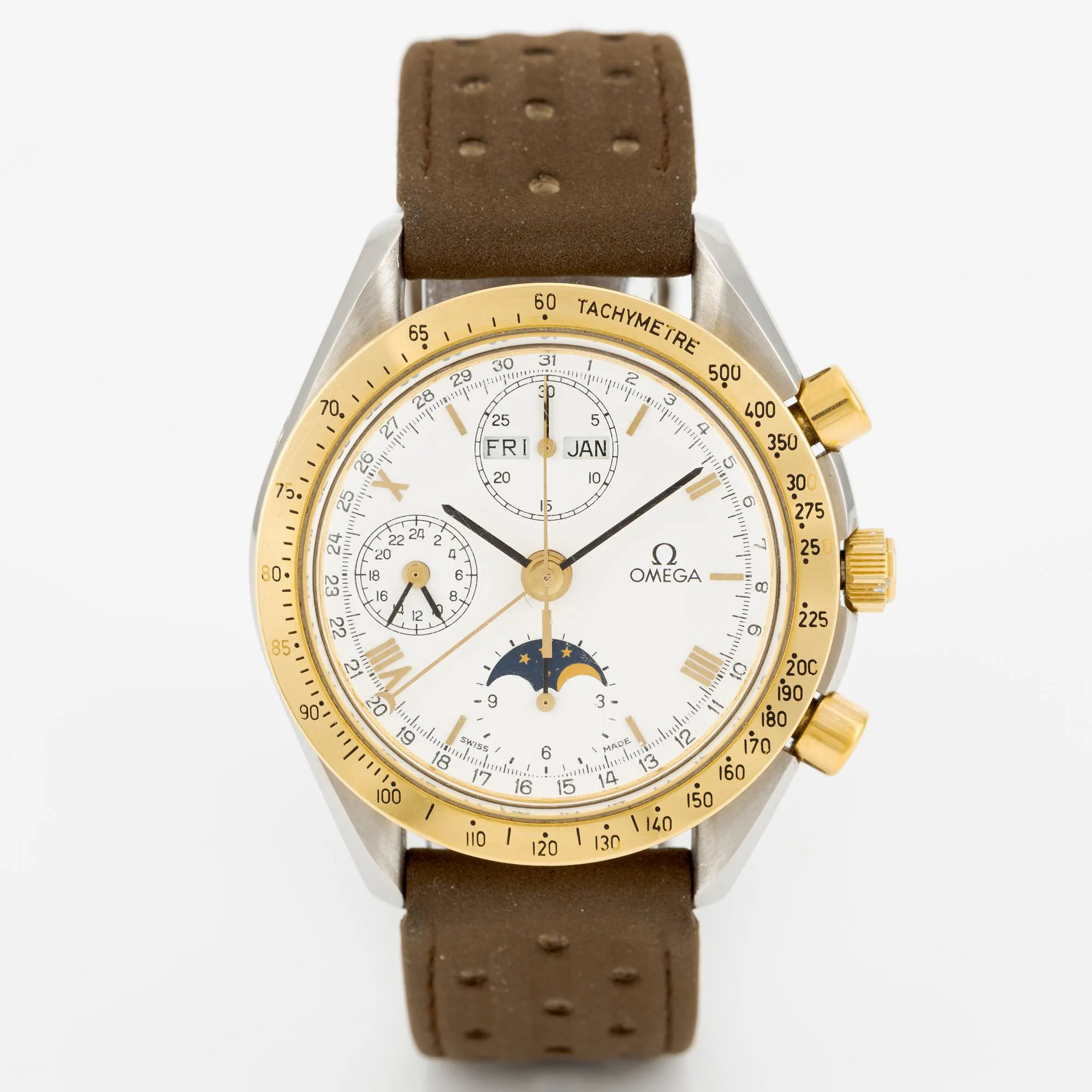 Omega Speedmaster DA 175.0034 39mm Yellow gold and Stainless steel