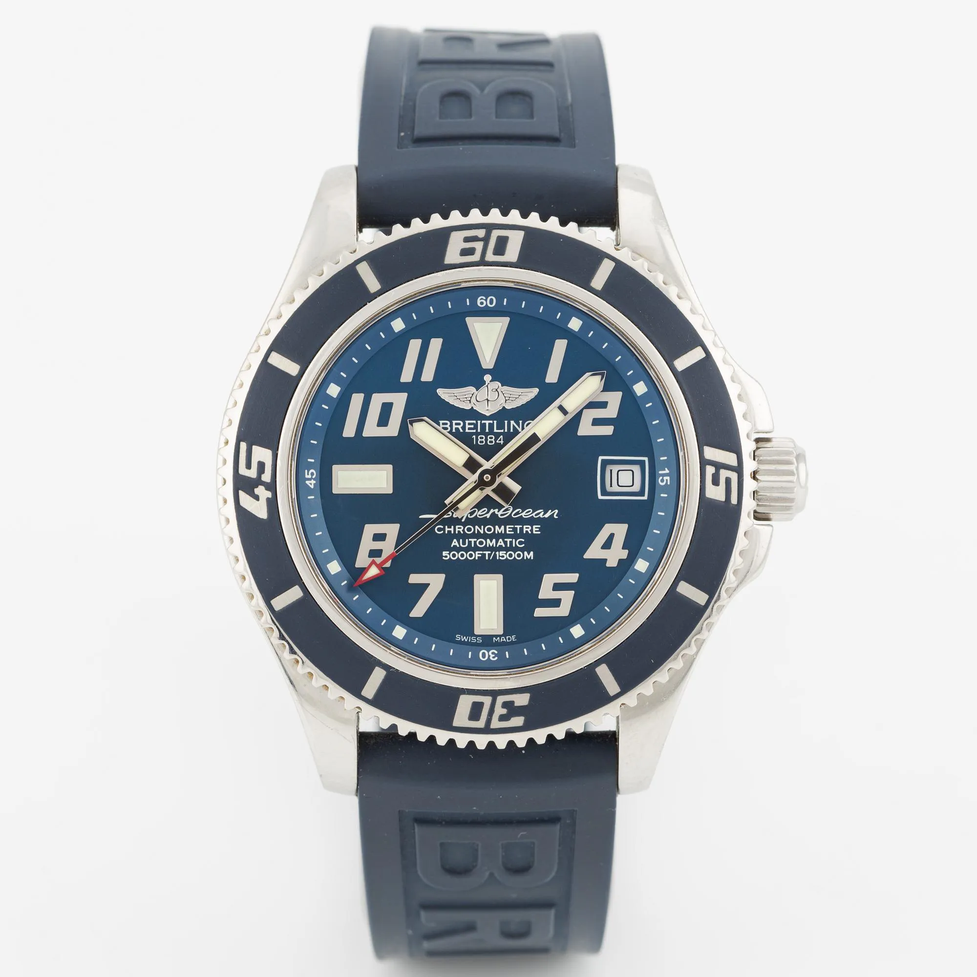 Breitling Superocean A173643B/C868 42mm Stainless steel Blue