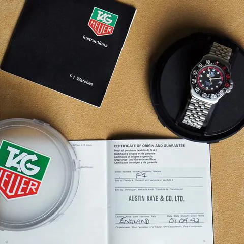 TAG Heuer Formula 1 Quartz WA1214 35mm Stainless steel Black 2