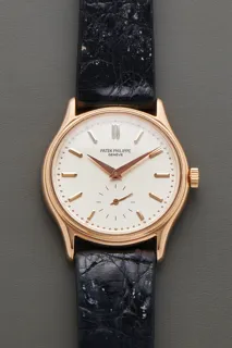 Patek Philippe Calatrava 3923 18k rose gold White