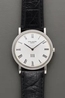 Patek Philippe Calatrava 3520D 18k white gold White