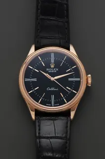 Rolex Cellini 50505 Rose gold Black