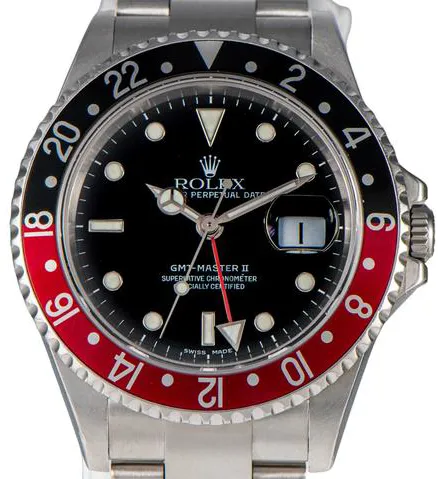 Rolex GMT-Master II 16710 40mm Stainless steel Black