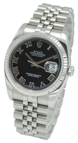 Rolex Datejust 36 116234 36mm Stainless steel Black 1