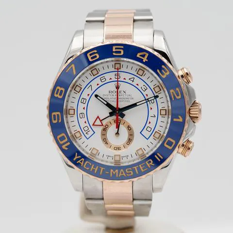 Rolex Yacht-Master II 116681 44mm Yellow gold and Stainless steel White