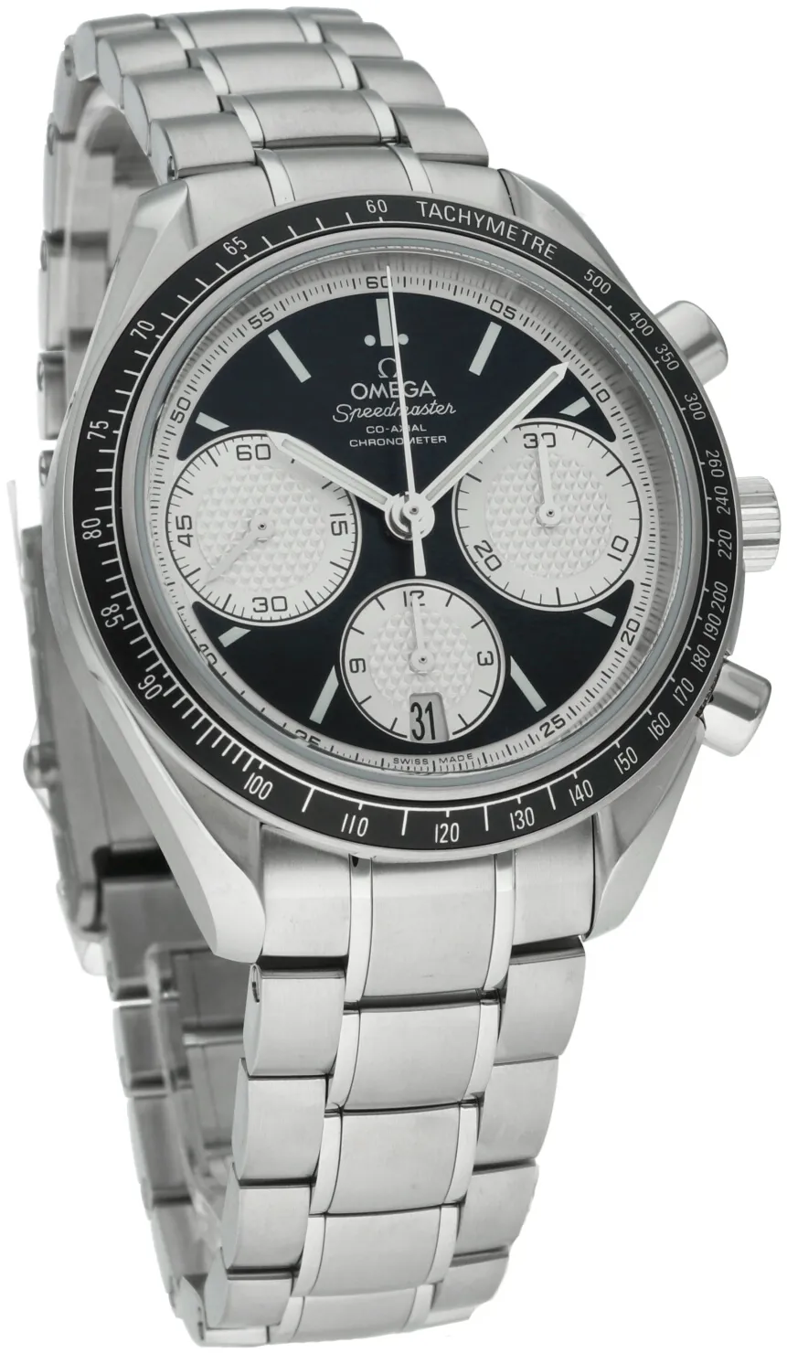 Omega Speedmaster Racing 326.30.40.50.01.002 40mm Stainless steel Black