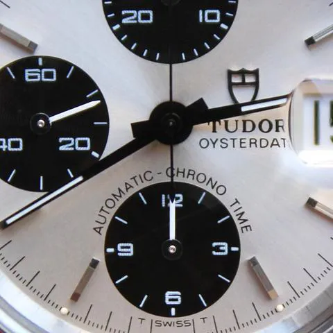 Tudor Oysterdate Big Block 79160 40mm Stainless steel Silver 8