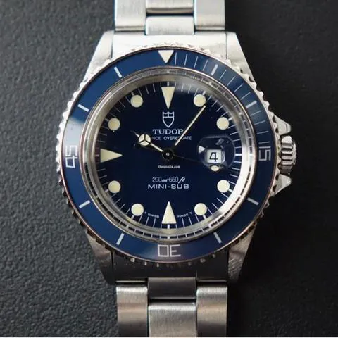 Tudor Submariner 73090 33mm Stainless steel Black