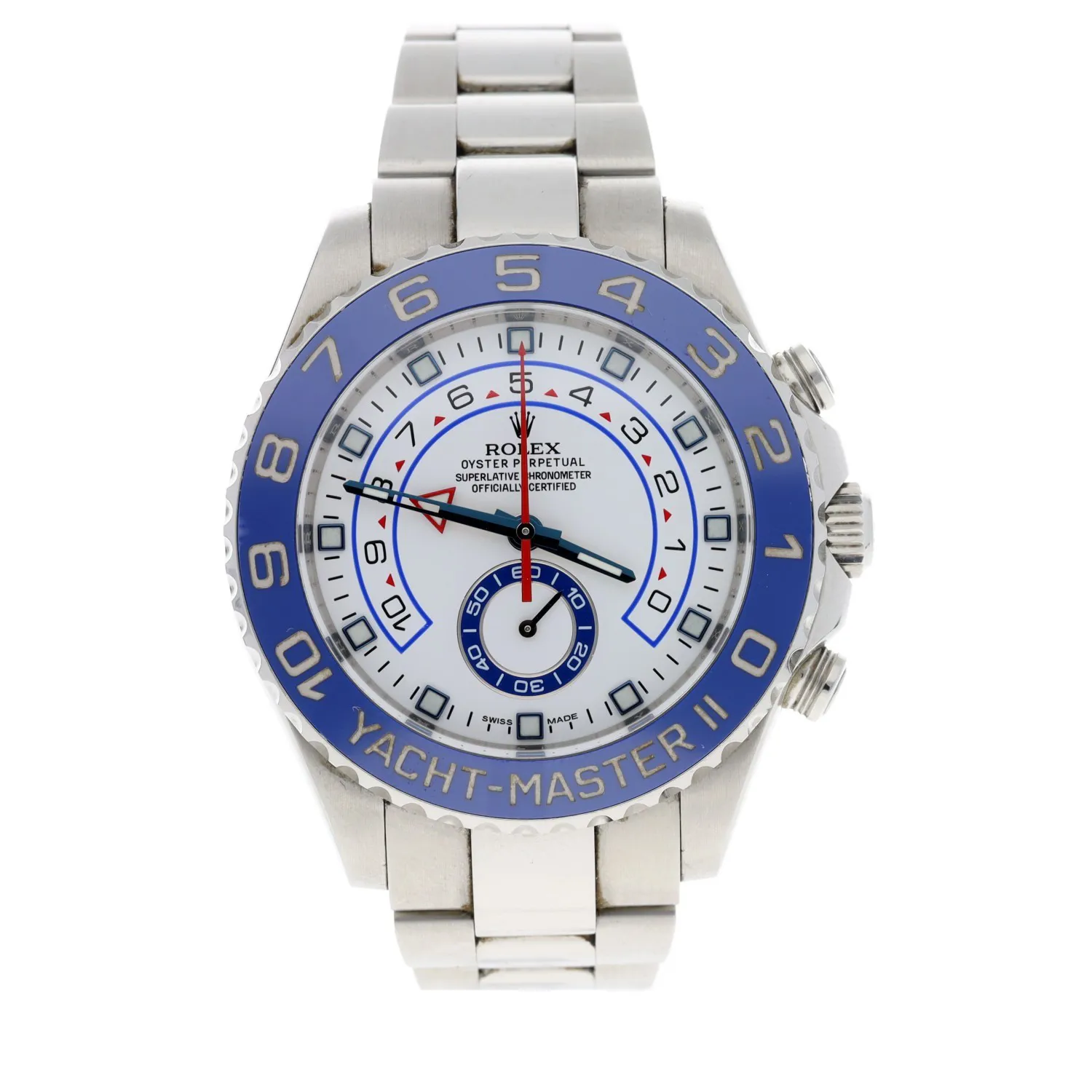 Rolex Yacht-Master II 116680 43mm Stainless steel White