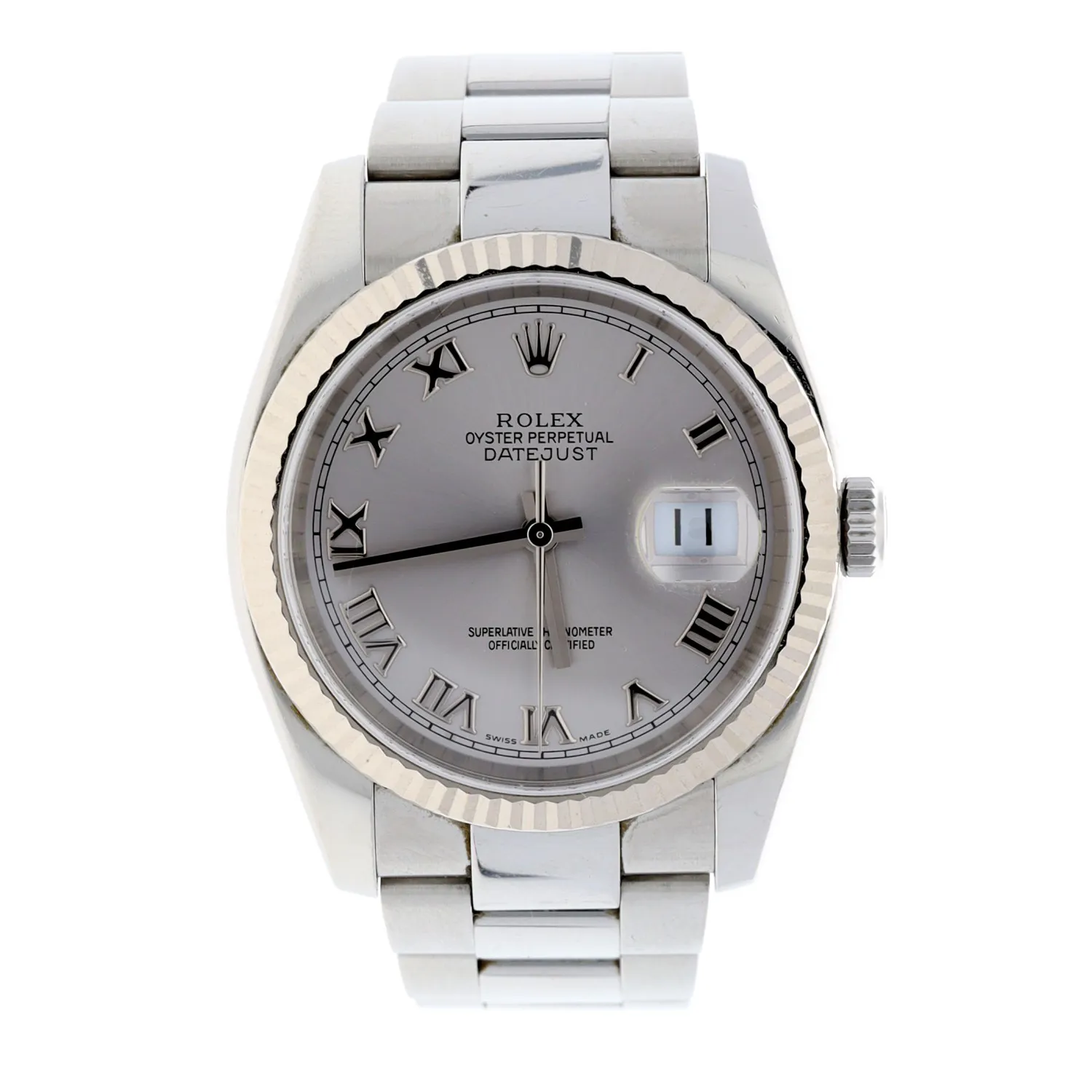 Rolex Datejust 36 116234 36mm Stainless steel Silvered