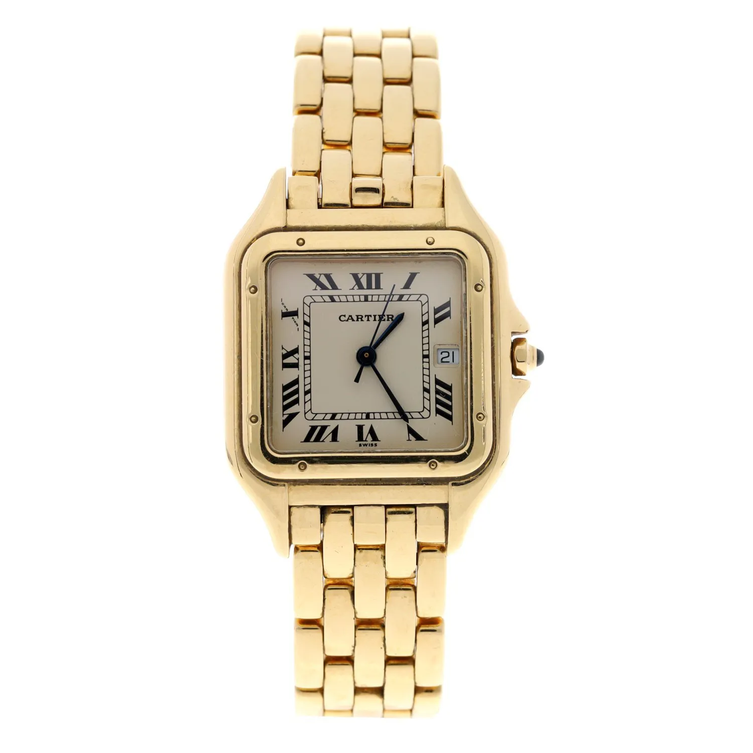 Cartier Panthère 8839 29mm 18k yellow gold Silvered