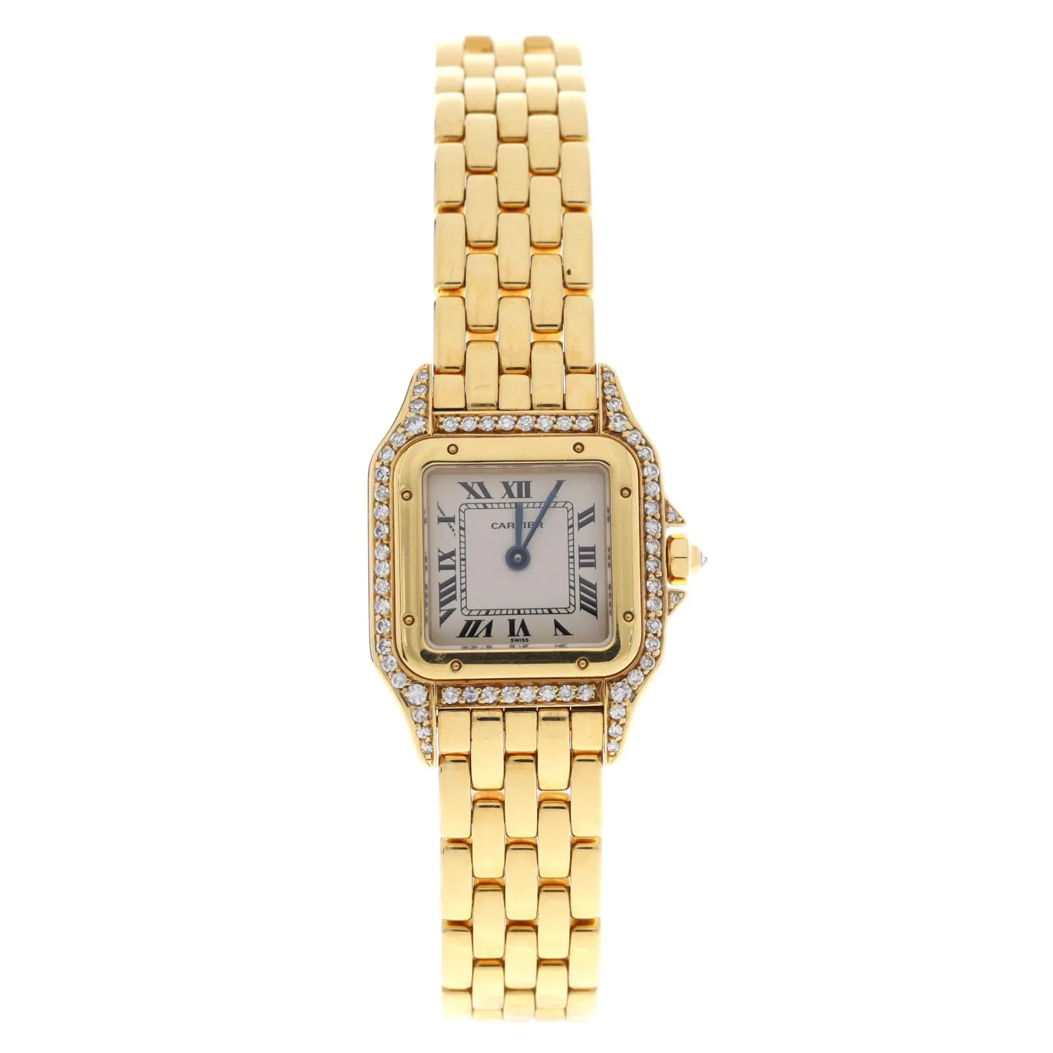 Cartier Panthère 8057915 23mm 18k yellow gold Silvered