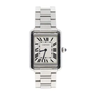 Cartier Tank Solo 3170 Stainless steel Silver