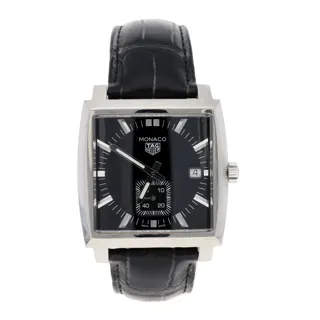 TAG Heuer Monaco WAW131A Stainless steel Black