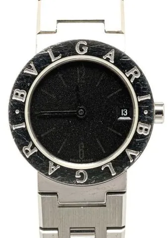 Bulgari Bulgari BB23SS 22.8mm Stainless steel Black