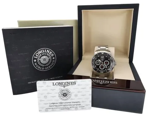 Longines HydroConquest L3.883.4 43mm Stainless steel Black 3