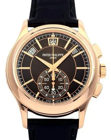 Patek Philippe Annual Calendar Chronograph 5905R-001 42mm Rose gold Brown