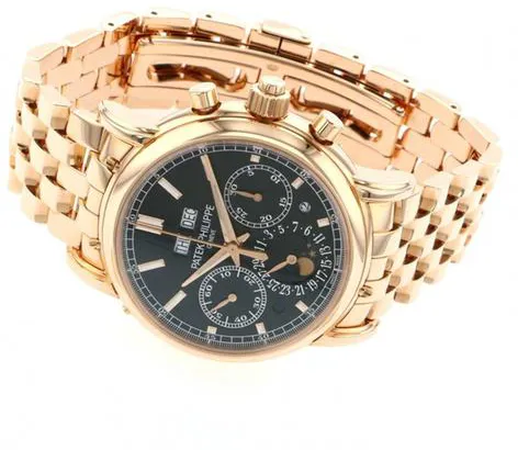 Patek Philippe Perpetual Calendar Split-Seconds Chronograph 5204/1R-001 40mm Rose gold Black 1