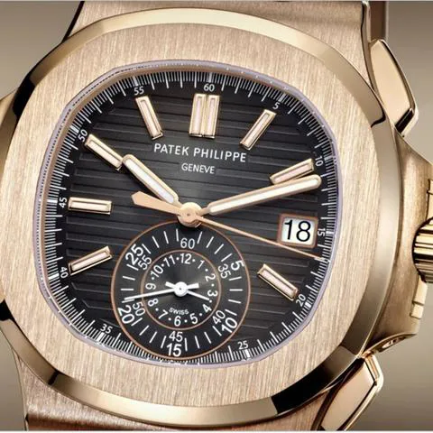 Patek Philippe Nautilus 5980/1R-001 43.5mm Rose gold Black 8