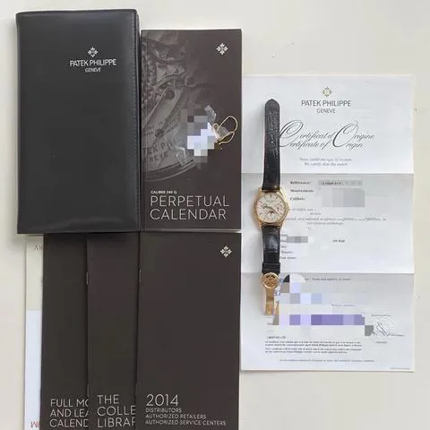 Patek Philippe Perpetual Calendar 5140R-011 37mm Rose gold Silver 7