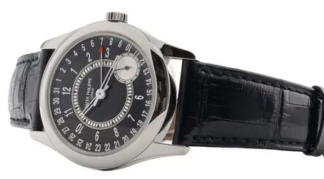 Patek Philippe Calatrava 6006G-001 39mm White gold Black 9