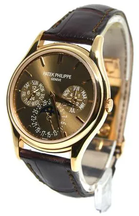 Patek Philippe Perpetual Calendar 5140R-001 37mm Rose gold Brown 1