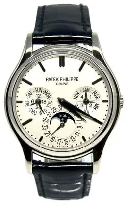 Patek Philippe Perpetual Calendar 5140G-001 37mm White gold Black