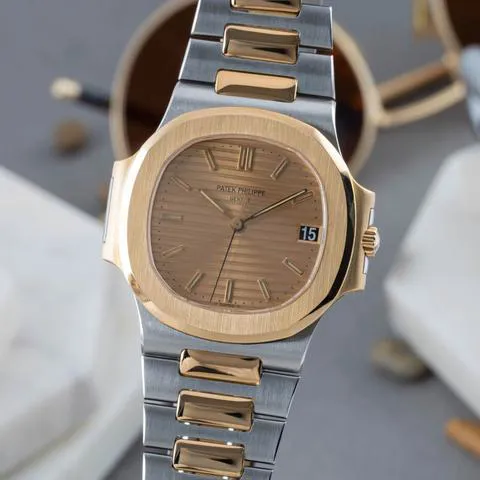 Patek Philippe Nautilus 3800/1 37.5mm Yellow gold and Stainless steel Gold