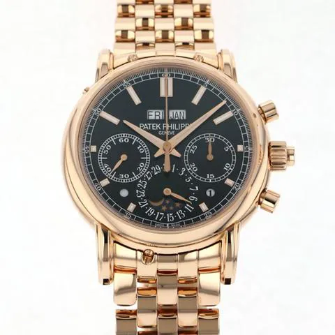 Patek Philippe Perpetual Calendar Split-Seconds Chronograph 5204/1R-001 40mm Rose gold Black