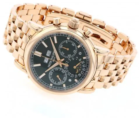 Patek Philippe Perpetual Calendar Split-Seconds Chronograph 5204/1R-001 40mm Rose gold Black 1