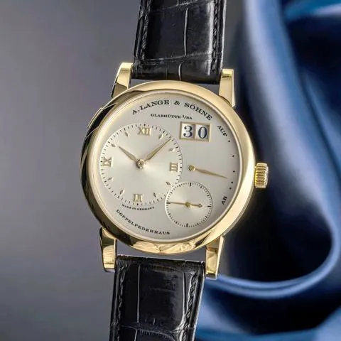 A. Lange & Söhne Lange 1 101.021 38.5mm Yellow gold Silver