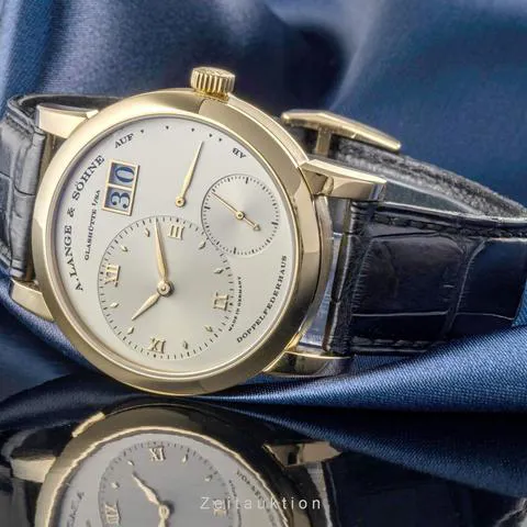 A. Lange & Söhne Lange 1 101.021 38.5mm Yellow gold Silver 1