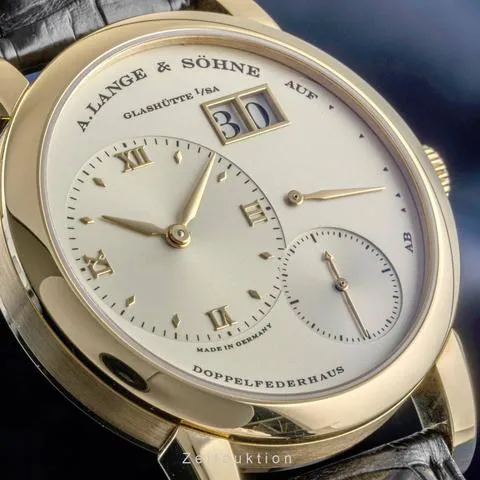 A. Lange & Söhne Lange 1 101.021 38.5mm Yellow gold Silver 10