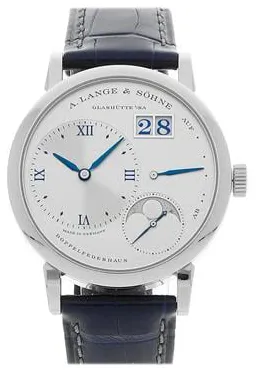 A. Lange & Söhne Lange 1 182.066 36mm White gold Silver