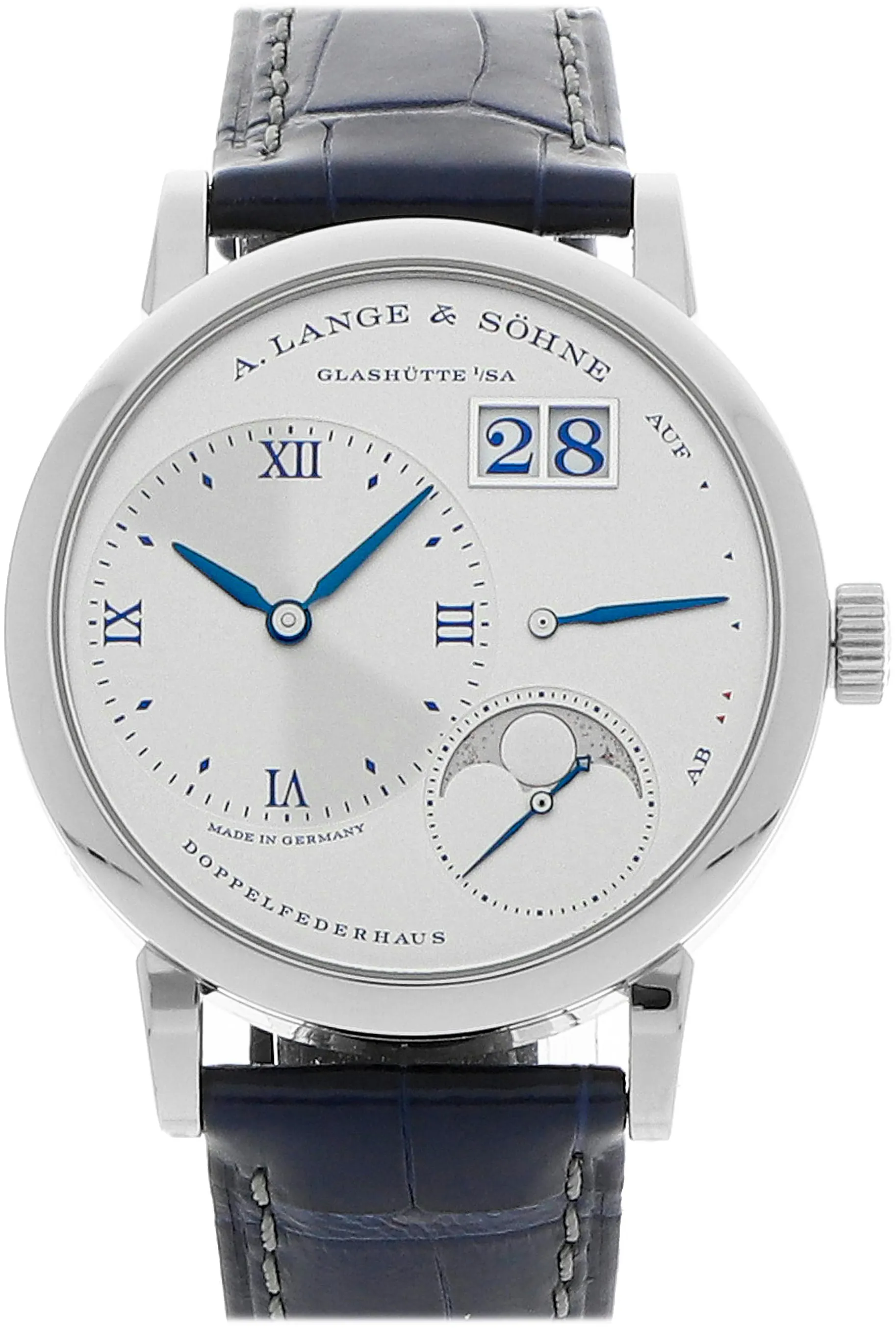 A. Lange & Söhne Lange 1 182.066 36mm White gold Silver